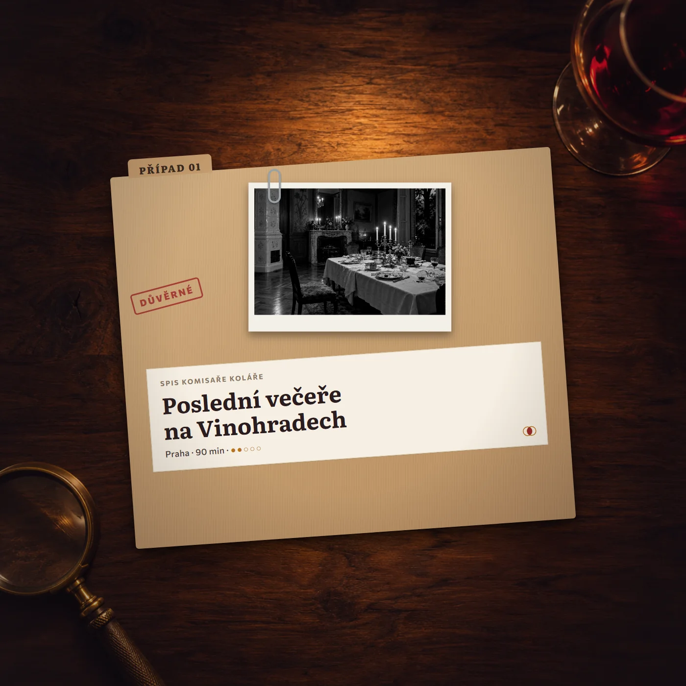 Případ 1: Poslední večeře na Vinohradech