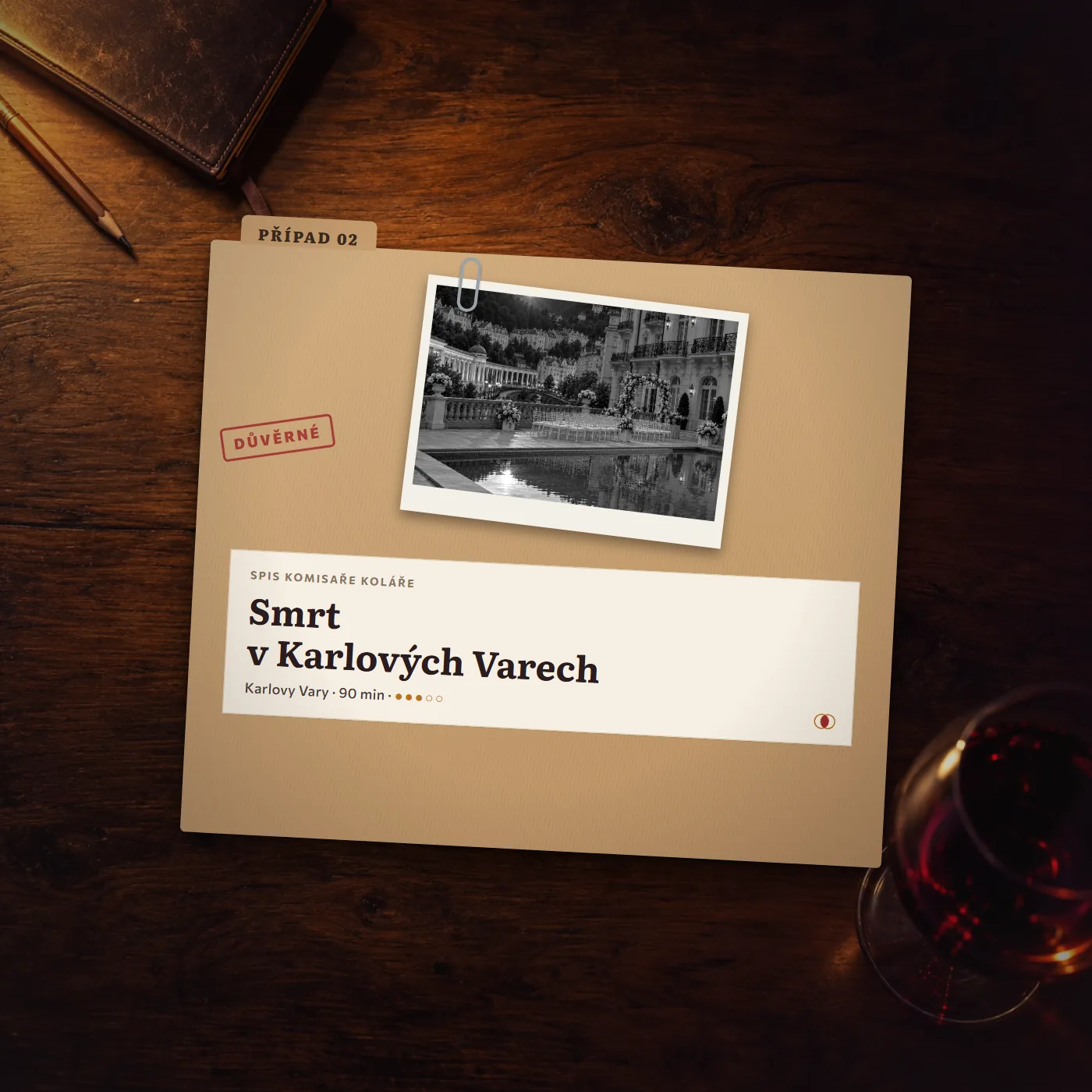 Případ 2: Smrt v Karlových Varech