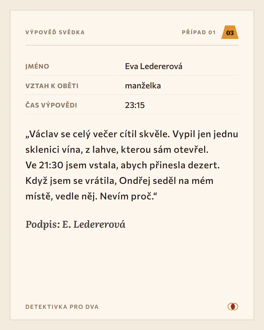 Výpovědi