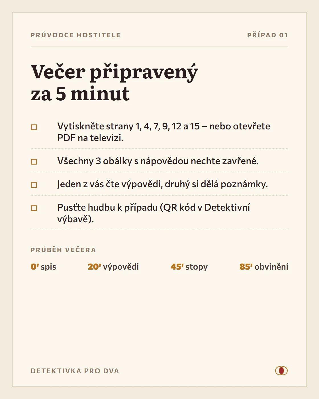 Průvodce hostitele
